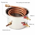thumbnail image 4 of 5Gal/20L Distiller Copper Tube Water Distiller Copper Boiler  With Circulating Pump Home Brewing Kit, 4 of 7