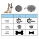 thumbnail image 2 of Comedero lento en espiral antiahogo para perros, inserto para plato de comida con ventosa antideslizante, antitragantamiento, color azul Hy, 2 of 4