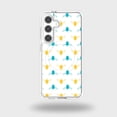 thumbnail image 1 of Samsung Galaxy S24 Étui Transparente - Design Bumble Bleu et Jaune, 1 of 1