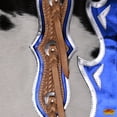 thumbnail image 4 of Hilason Handmade Genuine Leather Chaps Adult Handtooled Rodeo Bull Riding, 4 of 6