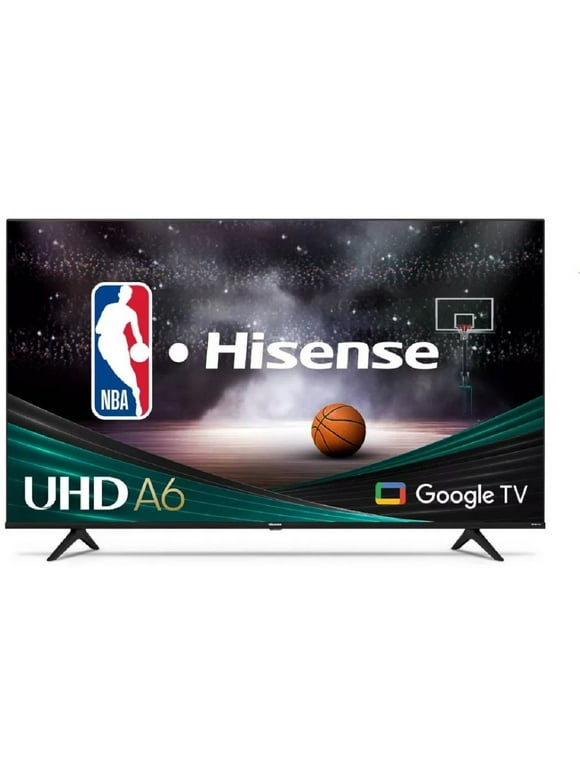 Restored Hisense 50" 4K UHD Smart Google TV - 50A6H4 [Refurbished]