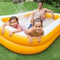thumbnail image 2 of Intex 90in x 58in x 18in Outdoor Inflatable Family Swim Center, Orange (2 Pack), 2 of 6