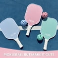thumbnail image 2 of Pickleball Paddle PiQle, linda, rosa, de fibra de vidrio, ligera, 2 of 7