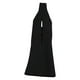 thumbnail image 3 of Vestido corto de cuello alto que deja ver el pecho, ideal para muñecas BJD de 1/6 y figuras de niñas de 12 pulgadas. negro, 3 of 9