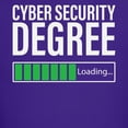 thumbnail image 3 of CafePress - Cyber Security Degree Loading T Shirt - Dark T-Shirt Kids XS-XL, 3 of 4