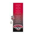 thumbnail image 2 of Fan Frenzy Gifts Wisconsin Badgers Licensed Fight Song Bookmark and Pin, 2 of 4