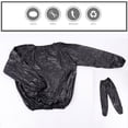thumbnail image 2 of Greeniant Chándal de PVC grueso negro para trabajo pesado, traje de Sauna para el sudor, para gimnasio, ejercicio físico, quemagrasas, pérdida de peso, Ropa Deportiva, Zapatos No.2 Greeniant OD009655-02, 2 of 6