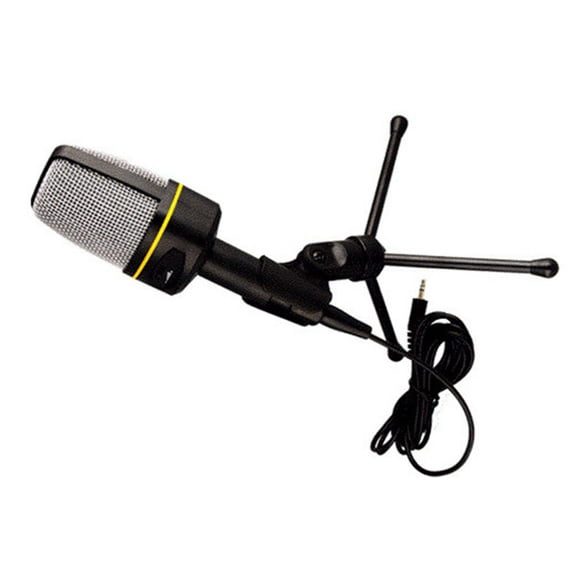 3 .5MM Mini Microphone Microphone for Karaoke Singing Microphone with Tripod Computer Microphone Recording Microphone