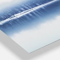 thumbnail image 3 of Designart 'Empty Boat On Blue Lake' Oversized Lake House Wall Clock, 3 of 3
