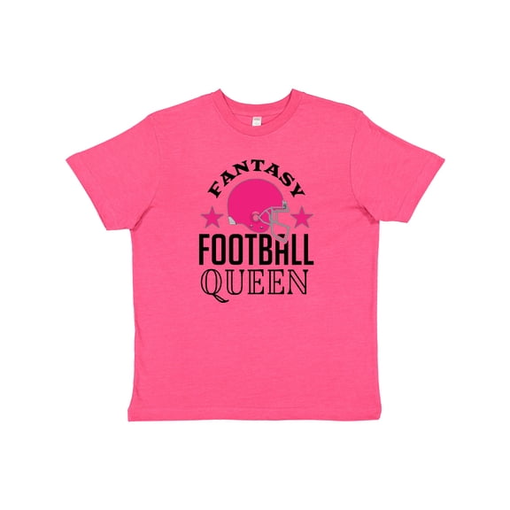 Inktastic Fantasy Football Queen Sports Gift Youth T-Shirt