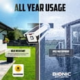 thumbnail image 2 of Bell + Howell Bionic Black 1 Pc Solar Motion Activated 500 Lumen Outdoor Security Spotlight Easy Care, 2 of 8