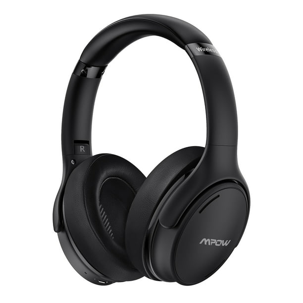 Mpow Active Noise Headphones, 35 H Bluetooth Headphones Wireless Headphones Over Ear with Mic Hi-Fi Stereo, Comfortable Protein Ear Pads for - Black - Walmart.com