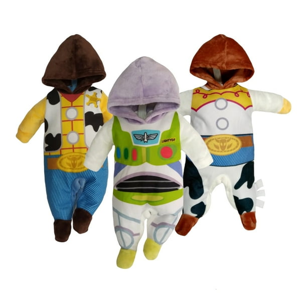 Kit 3 Mamelucos con Gorro Bordado Disney Buzz, Woody, Jessie Disney KitA943