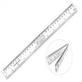 thumbnail image 6 of Innovative Design Folding Ruler Pack/1, unfolds to a Length of 30cm (12"), When Folded, it conveniently Reduces to a Compact Size of 15cm(6 "), Clear Ruler 12", Portable and Easy to Carry, 6 of 6