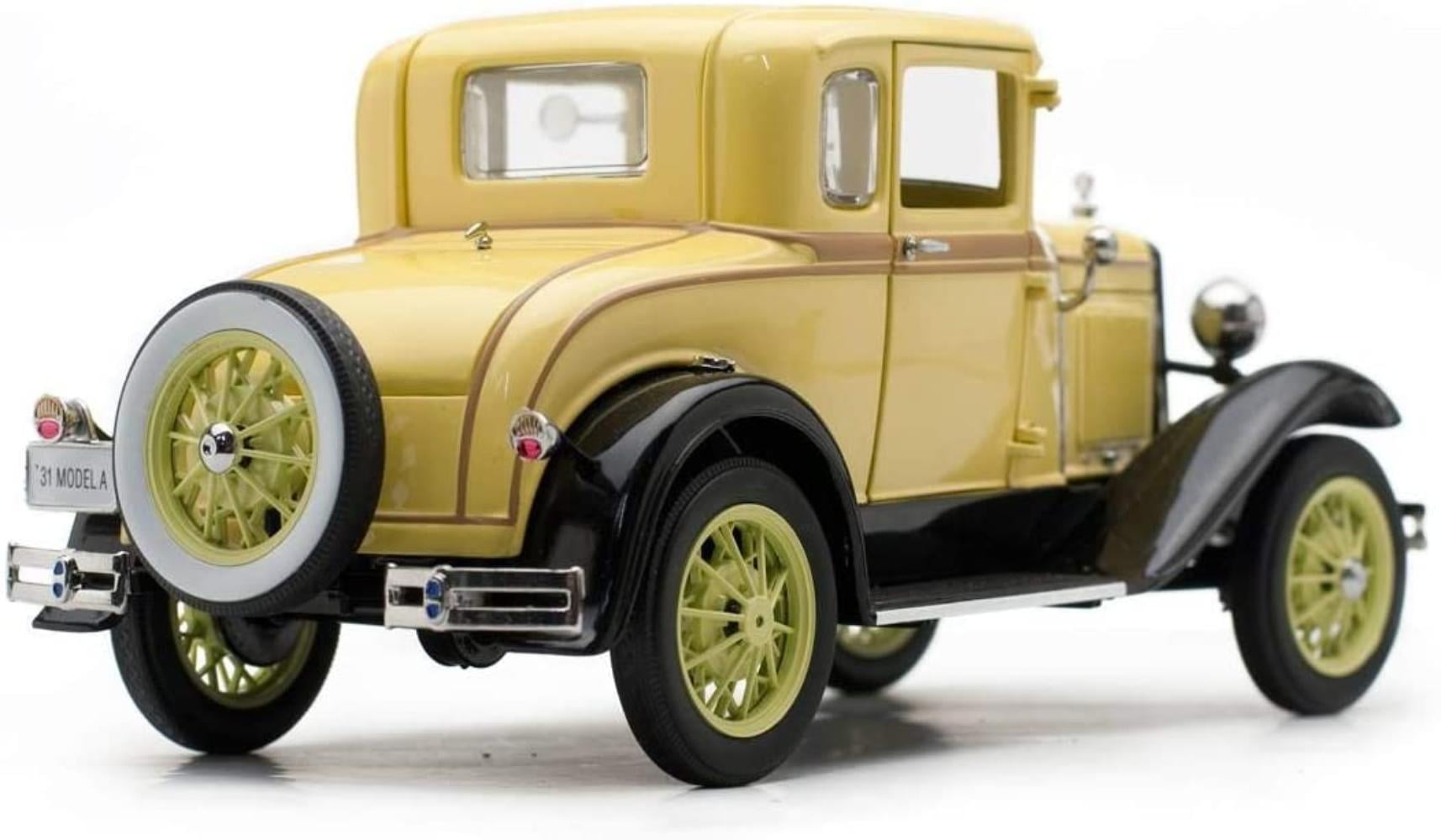 1931 FORD MODEL A COUPE BRONSON YELLOW 1/18 DIECAST MODEL CAR BY SUNSTAR 6135 