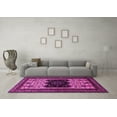 thumbnail image 3 of Ahgly Company Indoor Square Persian Pink Traditional Area Rugs, 3' Square, 3 of 4