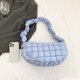 thumbnail image 3 of Bolso bandolera para mujer, bolso de mano informal plisado con nube para mujer, bolso de mano sencillo para chicas, 3 of 9