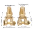 thumbnail image 2 of tredstone 2x Gold Secure Connection Guaranteed Battery Terminals For Car Durability Car Battery Terminals 1Set, 2 of 6
