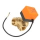 thumbnail image 2 of Válvula eléctrica de bola motorizada de 3 vías de latón DN32 G1-1/4 para aire acondicionado DC24V, 2 of 11