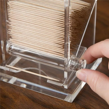 

Cal Mil 295 Round Toothpick Dispenser - Clear