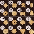 thumbnail image 4 of Kit de pistola de prensa de galletas transparente con 16 discos y 6 puntas de glaseado para hacer galletas y decoración (verde/rojo) Xemadio WMXL-179-3, 4 of 7