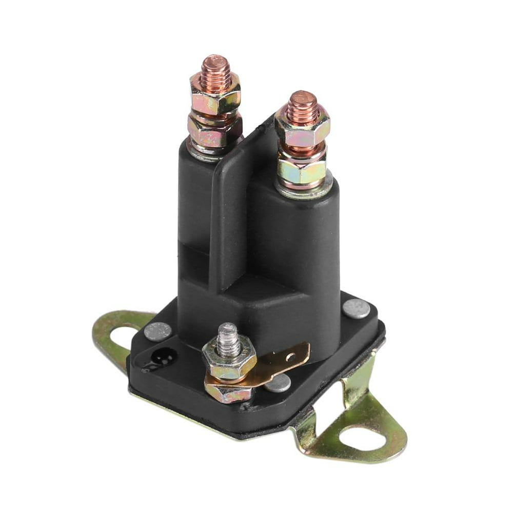 LYUMO Universal Solenoid, 3 Pole Universal Starter Solenoid 12V For MTD