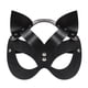 thumbnail image 1 of Máscara de Gatúbela - Máscara de mascarada de juego de rol de gato de media cara de Halloween para mujer Ehuebsd Libre de BPA, 1 of 4