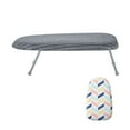 thumbnail image 7 of VEVOR Tabletop Ironing Board 23.4 x 14.4, Small Iron Board with Heat Resistant Cover and 100% Cotton Cover, Mini Ironing Board with 7mm Thickened Needle Cotton Layer for Small Spaces, Travel Use, 7 of 7
