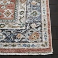 thumbnail image 3 of SAFAVIEH Jasmine Oswin Geometric Area Rug, Rust/Navy, 5'3" x 7'7", 3 of 8