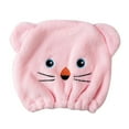 thumbnail image 3 of Microfiber Hair Turban Quickly Dry Hair Hat Wrapped Towel Bathing Cap, 3 of 4
