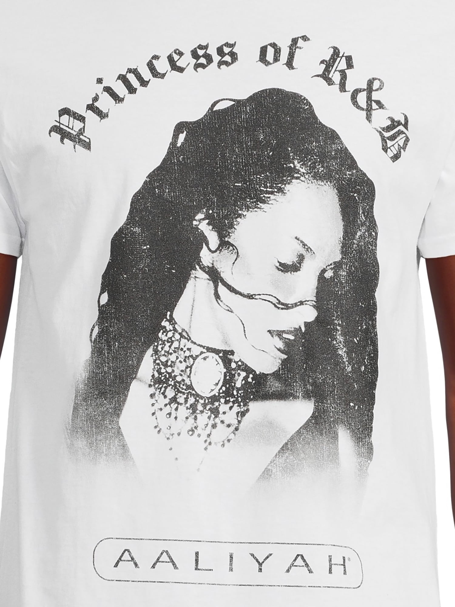 Aaliyah Princess of R&B Men’s & Big Men’s Graphic Tee, Sizes S-3XL