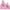 Pink, variant on 2hollis Tour 2025 Merch Unisex casual hooded sweatshirt with fashionable printed pullover