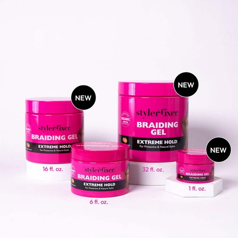 Red by Kiss Braiding Gel Extreme Hold Styler Fixer for Box Braids