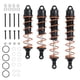 thumbnail image 1 of Amortiguador RC, repuestos, piezas de actualización para modelo de coche RC a escala 1:8, bricolaje Negro, 1 of 6