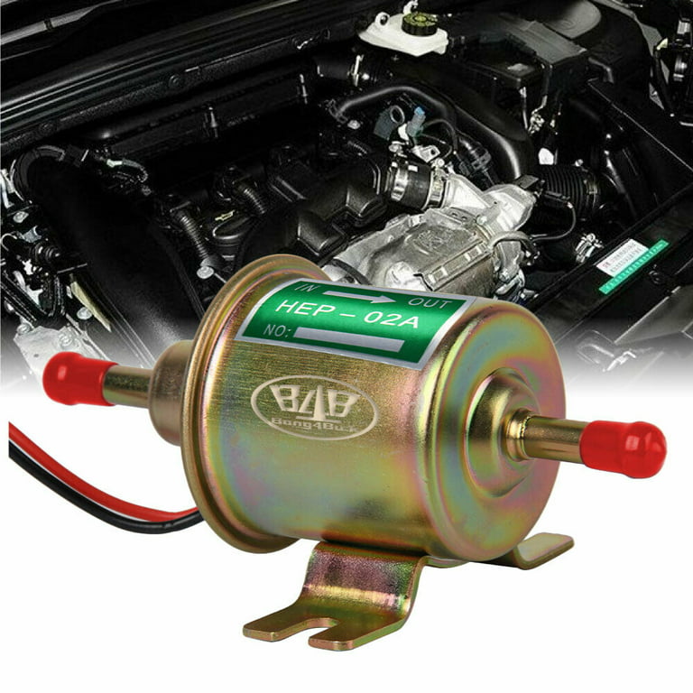 Electric Fuel Pump Universal Low Pressure 2.5-4 Psi Inline Lawn Mower  Carburetor 