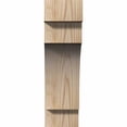 thumbnail image 2 of 4"W x 10"D x 14"H Mediterranean Rough Sawn Corbel, Douglas Fir, 2 of 9