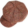 thumbnail image 5 of Women's Newsboy Hats Fall Wool Cabbie Beret Tweed Girls Paperboy Cap, 5 of 5