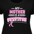 thumbnail image 4 of Inktastic My Mother is a Survivor Breast Cancer Awareness Women's Plus Size T-Shirt, 4 of 5