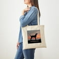 thumbnail image 5 of CafePress - Sunset Coonhound Tote Bag - Unisex Canvas Tote Bag, Beige, 1-Piece, 5 of 8