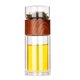 thumbnail image 3 of 2x de té de de doble capa portátil Taza de viaje de 360 ml con colador Botella de té para té de hojas tas, taza de té con filtro de Soledad Botella de bebida portátil, 3 of 10