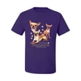 thumbnail image 2 of Wild Bobby, If It's Not a Chihuahua It's Just a Dog Gift, Men Graphic Tee, Purple, 3X-Large, 2 of 4