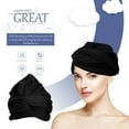 thumbnail image 4 of BESTYASH Gorro De Negro Reutilizable De Silicona Para Proteger Cabello Actividades Acuáticas, 4 of 7