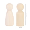thumbnail image 3 of Pintura figura artesanal fiable en uso DIY pintura muñeca incluyendo muñecas masculinas y femeninas niñas DIY hogar para niños ANGGREK Otros, 3 of 8