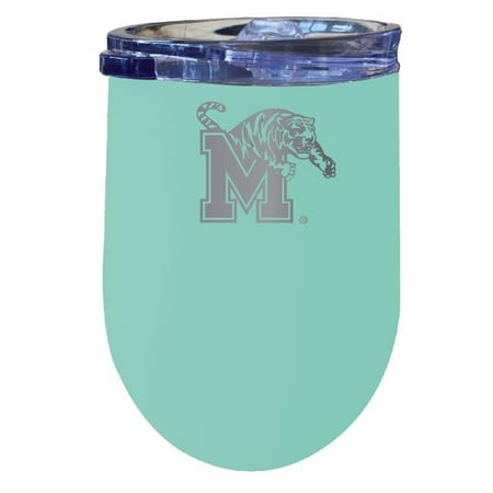 

R & R Imports ITWE-C-MEM20S Memphis Tigers 12 oz Insulated Wine Stainless Steel Tumbler Seafoam
