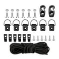 thumbnail image 1 of Kit De Aparejos Para Cubierta De Kayak, Anillos En D, Cuerda Elástica De 8,2 Pies Para Canoa Y Kayak Para Barco Sunnimix Cuerda elástica para kayak, 1 of 8