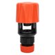 thumbnail image 1 of Universal Garden Hose Connector, Kitchen Faucet Adapter, Watering and Irrigation Tool, Orange, 1 of 4