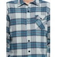 thumbnail image 3 of Ashford & Brooks Mens Flannel Button Down Plaid Long Sleeve Casual Shirt, 3 of 5