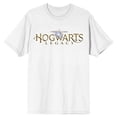 thumbnail image 6 of Hogwarts Legacy Logo Crew Neck Short Sleeve Men's White T-shirt-Medium, 6 of 7