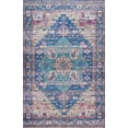thumbnail image 2 of nuLOOM Melinda Flatweave Medallion Jute Area Rug, 9' x 12', Blue, 2 of 2