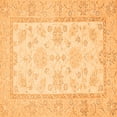 thumbnail image 1 of Ahgly Company Indoor Square Oriental Orange Traditional Area Rugs, 8' Square, 1 of 4